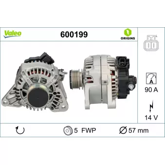 Alternateur VALEO OEM 373002A050