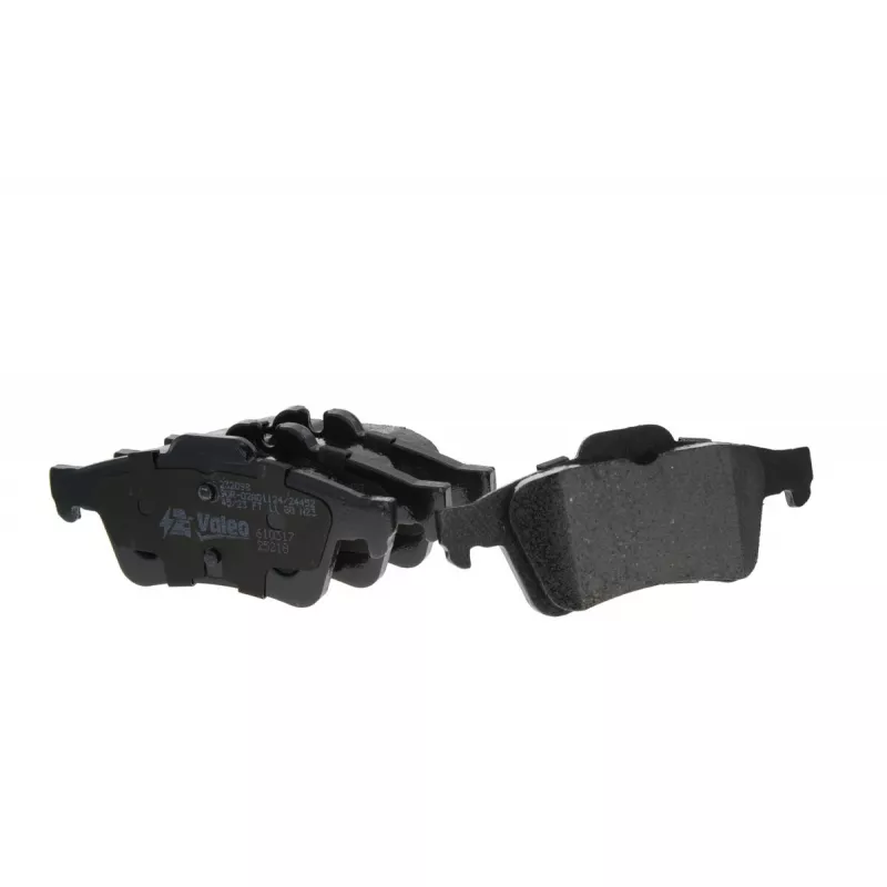 Jeu de 4 plaquettes de frein arrière VALEO 610317 - Visuel 2