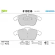 VALEO 610336 - Jeu de 4 plaquettes de frein avant