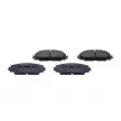 VALEO 610343 - Jeu de 4 plaquettes de frein avant