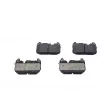 VALEO 610406 - Jeu de 4 plaquettes de frein avant