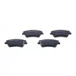 VALEO 610432 - Jeu de 4 plaquettes de frein avant