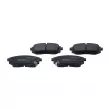 VALEO 610540 - Jeu de 4 plaquettes de frein avant