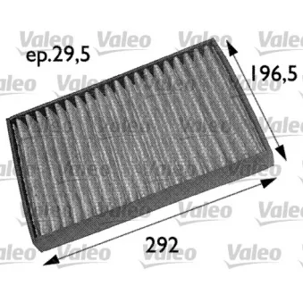 VALEO 698709 - Filtre, air de l'habitacle