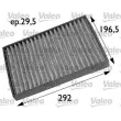 VALEO 698709 - Filtre, air de l'habitacle