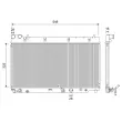 Radiateur, refroidissement du moteur VALEO [701210]