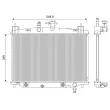 Radiateur, refroidissement du moteur VALEO [701246]