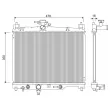 Radiateur, refroidissement du moteur VALEO [701330]