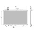 Radiateur, refroidissement du moteur VALEO [701355]