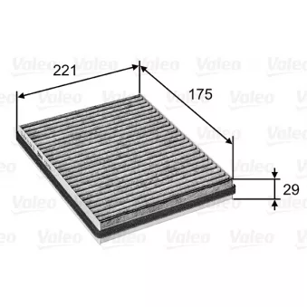 VALEO 715750 - Filtre, air de l'habitacle