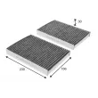 VALEO 715835 - Filtre, air de l'habitacle