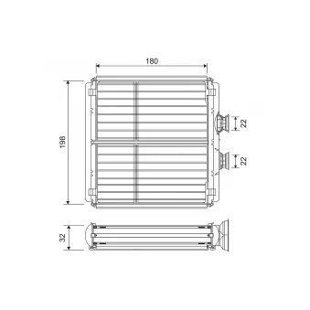 Système de chauffage VALEO 811508