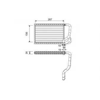 Système de chauffage VALEO 811568
