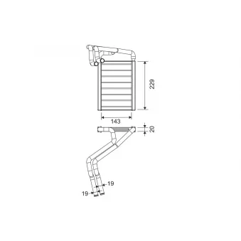 Système de chauffage VALEO 811648