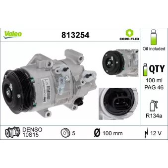 Compresseur, climatisation VALEO OEM 8831005101