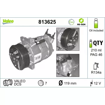 Compresseur, climatisation VALEO OEM 8200705022