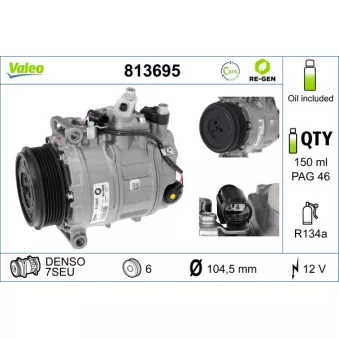 Compresseur, climatisation VALEO OEM 12302611