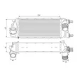 Intercooler, échangeur VALEO [818695]