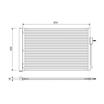 VALEO 822662 - Condenseur, climatisation