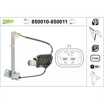Lève-vitre VALEO OEM 60607211