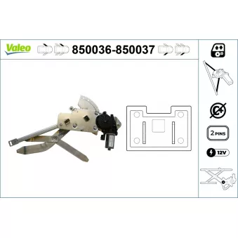 Lève-vitre VALEO OEM 51331977609