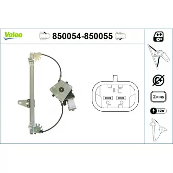 Lève-vitre VALEO 850054