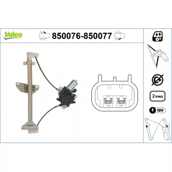 VALEO 850076 - Lève-vitre