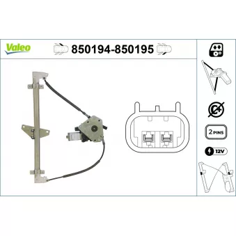 Lève-vitre VALEO OEM 8240329010