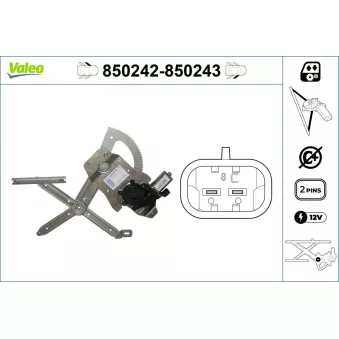 Lève-vitre VALEO 850242