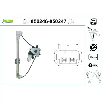 Lève-vitre VALEO OEM 2027301346