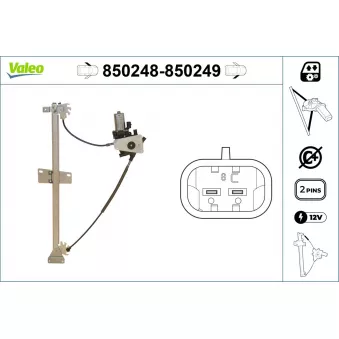 VALEO 850248 - Lève-vitre