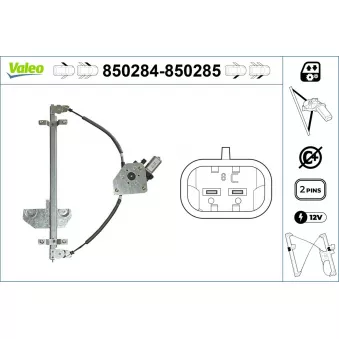 Lève-vitre VALEO 850284