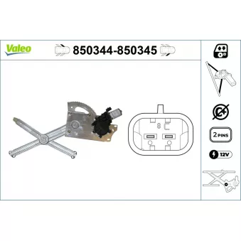Lève-vitre VALEO 850344