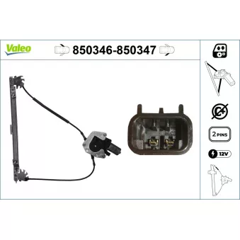 Lève-vitre VALEO 850346