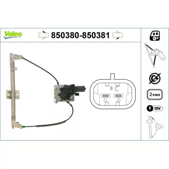 Lève-vitre VALEO OEM SE021978051B