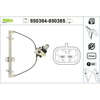 Lève-vitre VALEO OEM 1L0837401B
