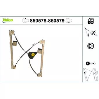 Lève-vitre VALEO OEM 6Q4837461G