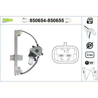 Lève-vitre VALEO OEM 8200901104