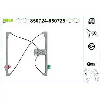 Lève-vitre VALEO 850724