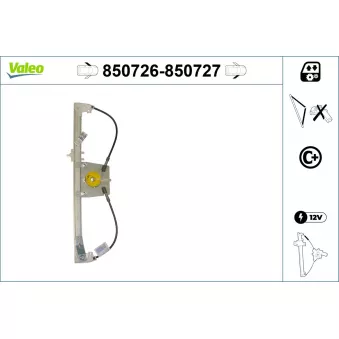 Lève-vitre VALEO 850726
