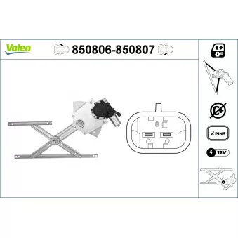 Lève-vitre VALEO OEM 6980240050