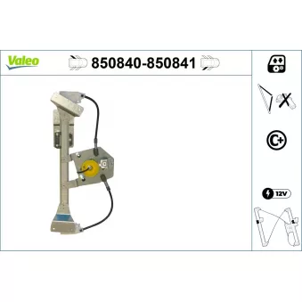 Lève-vitre VALEO OEM 140255 Lève-vitre VALEO OEM 140255