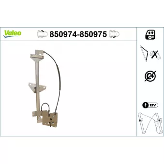 Lève-vitre VALEO OEM 72250TF0G01
