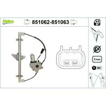 Lève-vitre VALEO OEM 807211KA0C