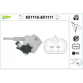 VALEO 851110 - Lève-vitre
