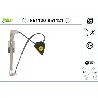 Lève-vitre VALEO OEM 6q4839461e