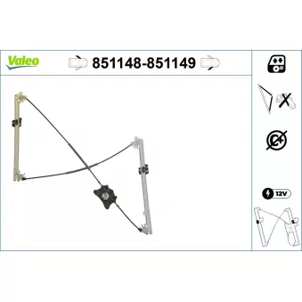 Lève-vitre VALEO 851148