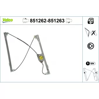 Lève-vitre VALEO OEM 51337166379