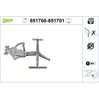 Lève-vitre VALEO OEM 5140089