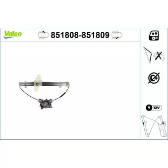 Lève-vitre avant gauche VALEO OEM 8240425010